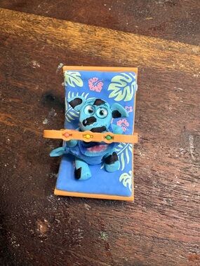 Handcrafted Disney stitch inspired baby cow